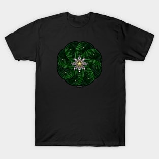 Peyote Spiral Mandala T-Shirt